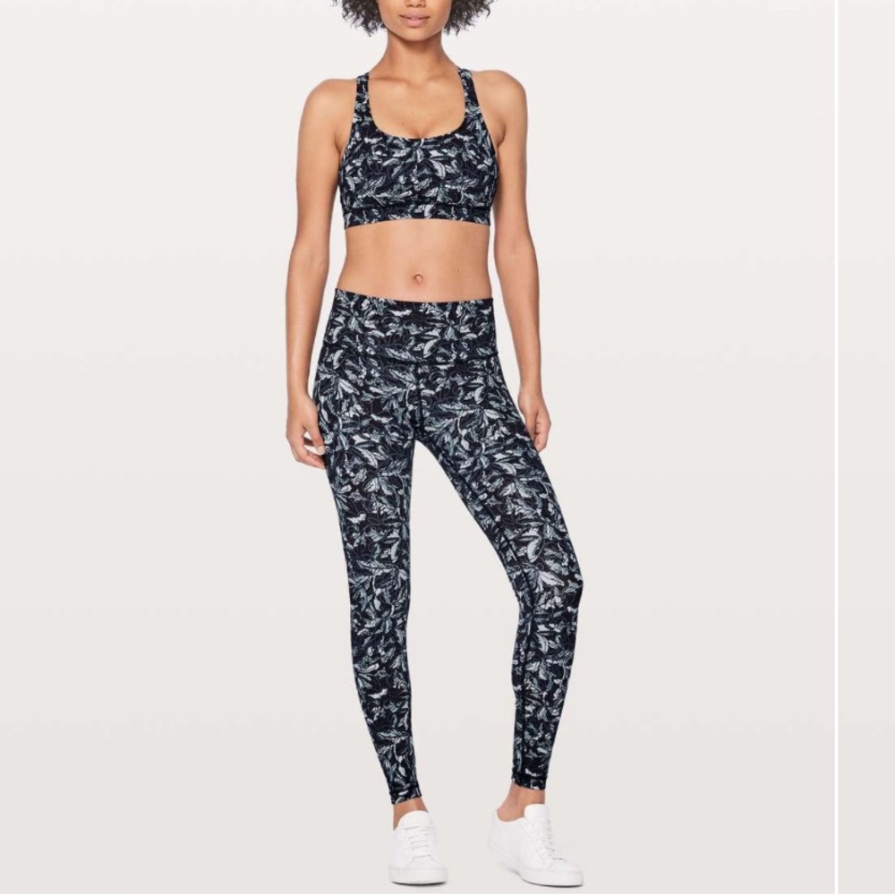 Lululemon Wunder‎ Under Hi Rise Leggings Womens Size 2 Full Length Yoga Workout